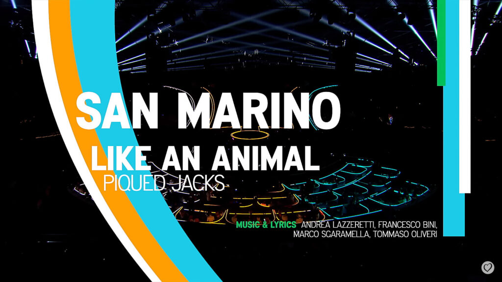 2023 Eurovision Hangi Ülke Kazandı? San Marino "Like an Animal" San Marino Piqued Jacks