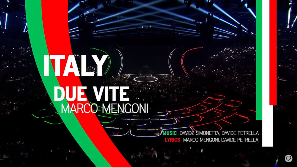 2023 Eurovision Hangi Ülke Kazandı? İtalya "Due vite" Italy Marco Mengoni