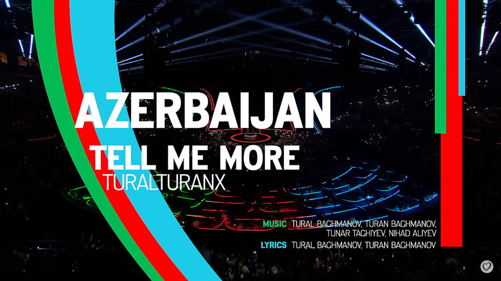 2023 Eurovision Hangi Ülke Kazandı? Azerbaycan "Tell Me More" Azerbaijan TuralTuranX